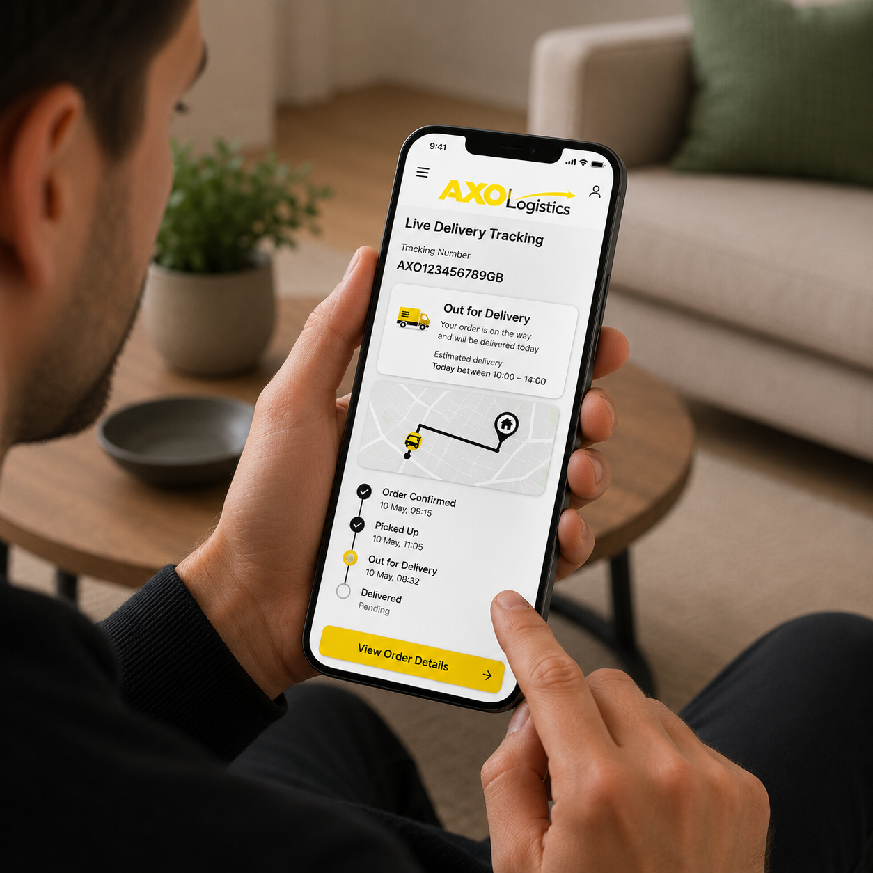Live Delivery Tracking
